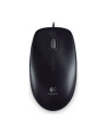 Mysz przewodowa Logitech B100 OEM optyczna czarna – uszkodzone opakowanie - nr 89