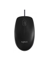 Mysz przewodowa Logitech B100 OEM optyczna czarna – uszkodzone opakowanie - nr 97