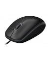 Mysz przewodowa Logitech B100 OEM optyczna czarna – uszkodzone opakowanie - nr 9