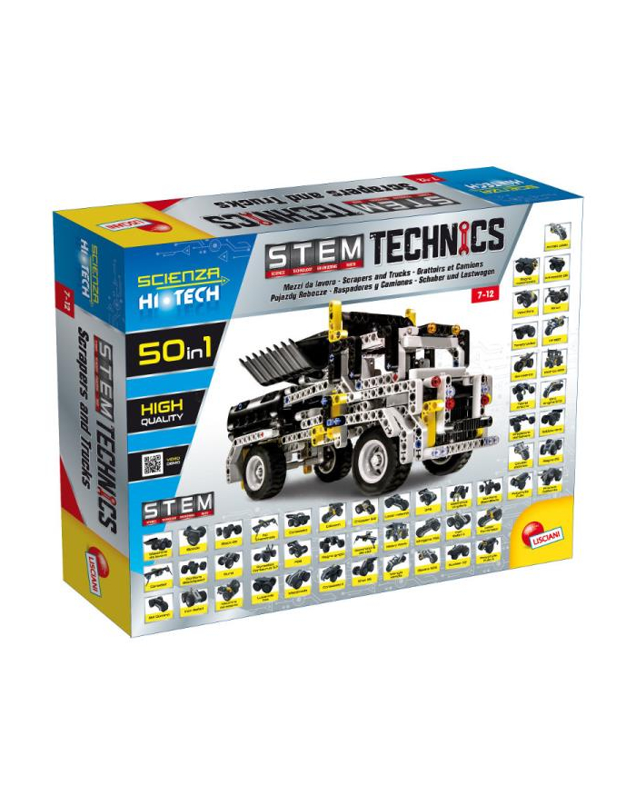lisciani giochi HI-TECH Pojazdy konstrukcyjne 50w1 73344 LISCIANI główny