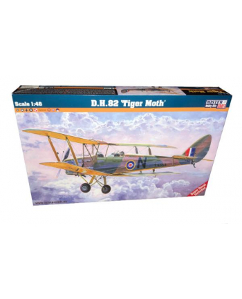 olymp aircraft Model samolotu do sklejania D.H.82 "Tiger Moth" 1:48 E-42