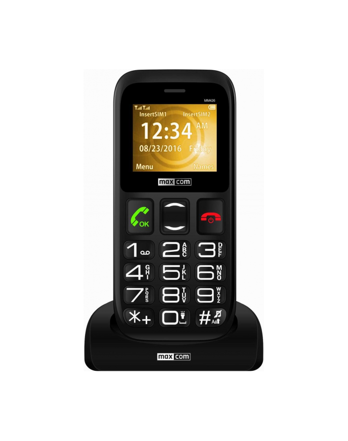 Telefon MaxCom MM 426BB główny