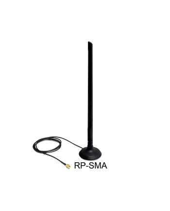 Antena Delock WLAN 6,5 dBi RP-SMA 802.11 b/g/n