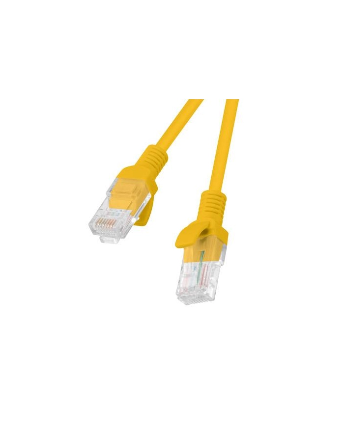 Patchcord Lanberg UTP kat.5e 2m pomarańczowy główny