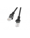 Patchcord Lanberg UTP kat.5e 0,5m czarny 10-Pack - nr 1