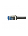 Patchcord LogiLink CQ7033S Cat.6A S/FTP PVC+PE 1m czarny - nr 12