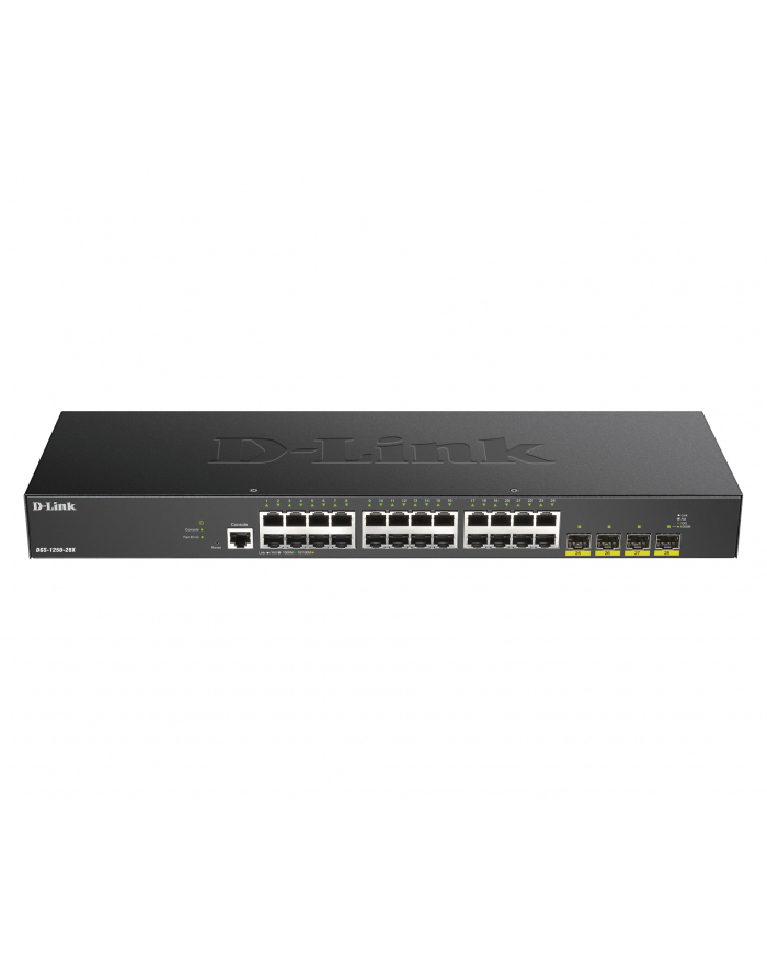 d-link Przełącznik DGS-1250-28X Smart 24xGE 4xSFP+ główny