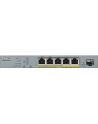 zyxel Przełącznik zarządzalny GS1350-6HP CCTV PoE LR 60W 802.3BT - nr 13