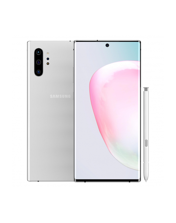 samsung Smartfon Galaxy Note 10+ 6.8 cala 256GB Aura biały główny