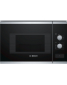 Bosch BFL520MS0 Microwave Oven, Serie 4, Built-in, 800W, 20L, stainless steel - nr 4
