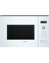 Bosch BFL554MW0 Microwave Oven, Serie 6, Built-in, 900W, 25L, white - nr 3