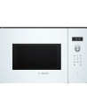 Bosch BFL554MW0 Microwave Oven, Serie 6, Built-in, 900W, 25L, white - nr 1