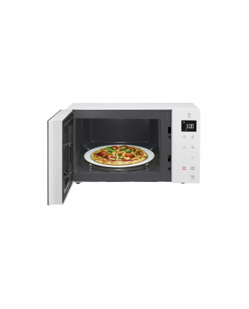 LG MS23NECBW Microwave Oven, 1000 W, 23 L, White