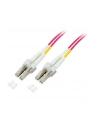 efb elektronik EFB Światłowód krosowy LC-LC 50/125 OM4 LSZH Duplex wielomodowy 0.5m, średn. 2mm - nr 4