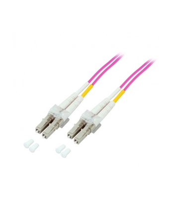 efb elektronik EFB Światłowód krosowy LC-LC 50/125 OM4 LSZH Duplex wielomodowy 2m, średnica 2mm