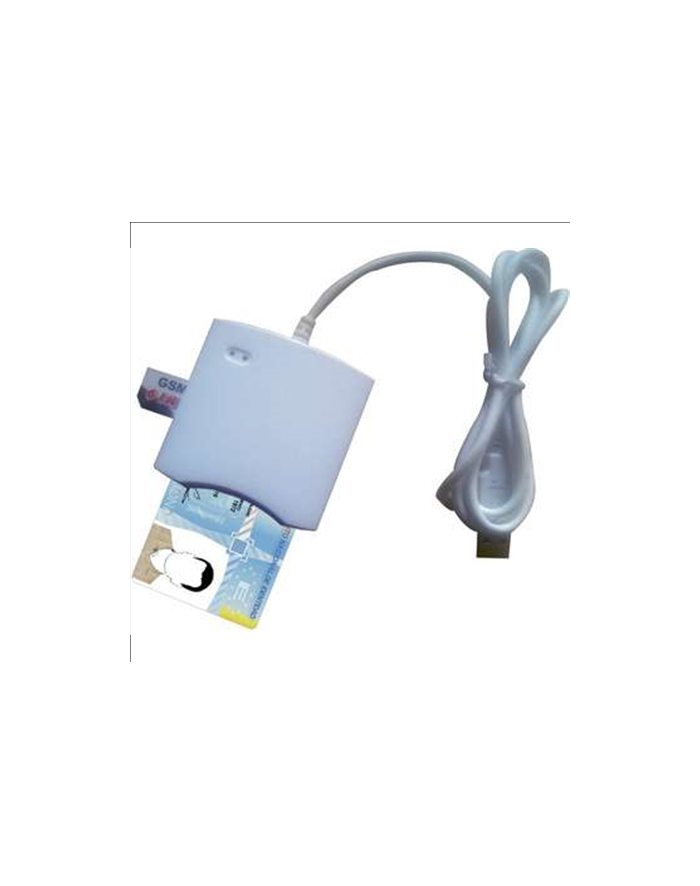 Transcend USB PC SC SMART CARD READER N68 White główny