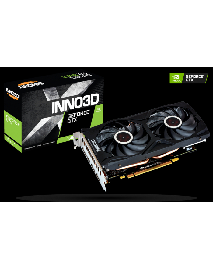 INNO3D GeForce GTX 1660 TI GAMING OC X2, 6GB GDDR6, HDMI, 3xDP główny