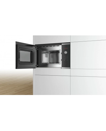 Bosch BFL523MS0 Microwave Oven, Serie 4, Built-in, 800W, 20L, black