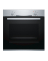 Bosch HBA530BS0S Built in Oven, Serie 2, A, 71L, connection power 3400W, stainless steel Bosch Oven HBA530BB0S Built-in, 71 L, Black, Eco Clean, A, Push pull buttons, Height 60 cm, Width 60 cm, Integrated timer, Electric - nr 3