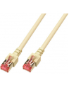 efb elektronik EFB Patch cord S/FTP, kat. 6, LSZH, 1m, miedź, szary - nr 11