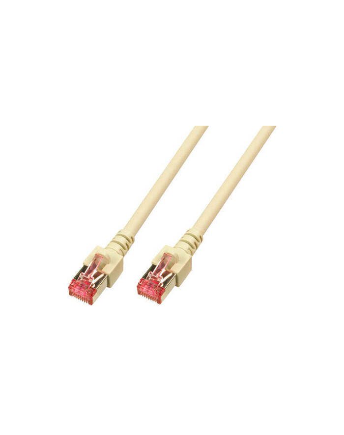 efb elektronik EFB Patch cord S/FTP, kat. 6, LSZH, 1m, miedź, szary główny