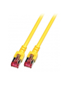 efb elektronik EFB Patch cord S/FTP, kat. 6, LSZH, 1.5m, miedź, żółty - nr 1