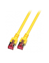 efb elektronik EFB Patch cord S/FTP, kat. 6, LSZH, 1m, miedź, żółty - nr 1