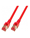 efb elektronik EFB Patch cord S/FTP, kat. 6, LSZH, 1m, miedź, czerwony - nr 12