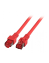 efb elektronik EFB Patch cord S/FTP, kat. 6, LSZH, 1m, miedź, czerwony - nr 1