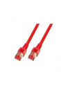 efb elektronik EFB Patch cord S/FTP, kat. 6, LSZH, 1m, miedź, czerwony - nr 9