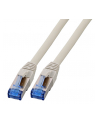 efb elektronik EFB Patch cord S/FTP kat.6A RJ45 TPE SUPERFLEX LSZH 3m, na kablu kat.7, szary - nr 4