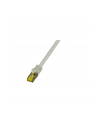 efb elektronik EFB Patch cord S/FTP, kat. 6A RJ45, LSZH, 1m, zrobiony na kablu kat. 7, szary - nr 4