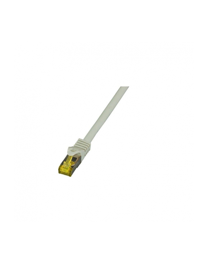 efb elektronik EFB Patch cord S/FTP, kat. 6A RJ45, LSZH, 3m, zrobiony na kablu kat. 7, szary główny