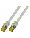 efb elektronik EFB Patch cord S/FTP, kat. 6A RJ45, LSZH, 5m, zrobiony na kablu kat. 7, szary - nr 3