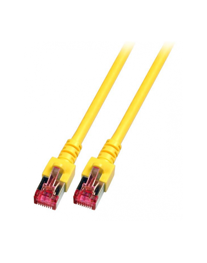 efb elektronik EFB Patch cord S/FTP, kat. 6, LSZH, 0.5m, miedź, żółty główny