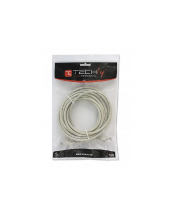 techly pro TechlyPro Kabel sieciowy patch cord RJ45 Cat5e UTP CCA 1m szary