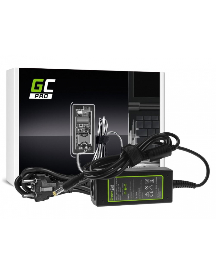 Zasilacz Green Cell PRO do Acer 19V | 2.37A | 45W | 5.5-1.7mm główny