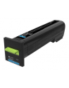 Toner Lexmark 72C0 cyan | 8 000 str. | CS820de / CS820de DSV MA / CS820de - nr 9