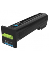 Toner Lexmark cyan | 17 000 str. | CX820 / CX825 / CX860 - nr 1