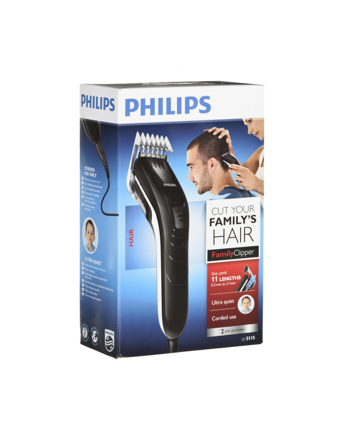 Maszynka do strzyżenia Philips QC 5115/15 ( kolor czarny ) główny