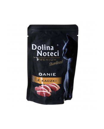 Karma DOLINA NOTECI Danie z kaczki koty sterilizowane (0 08 kg )
