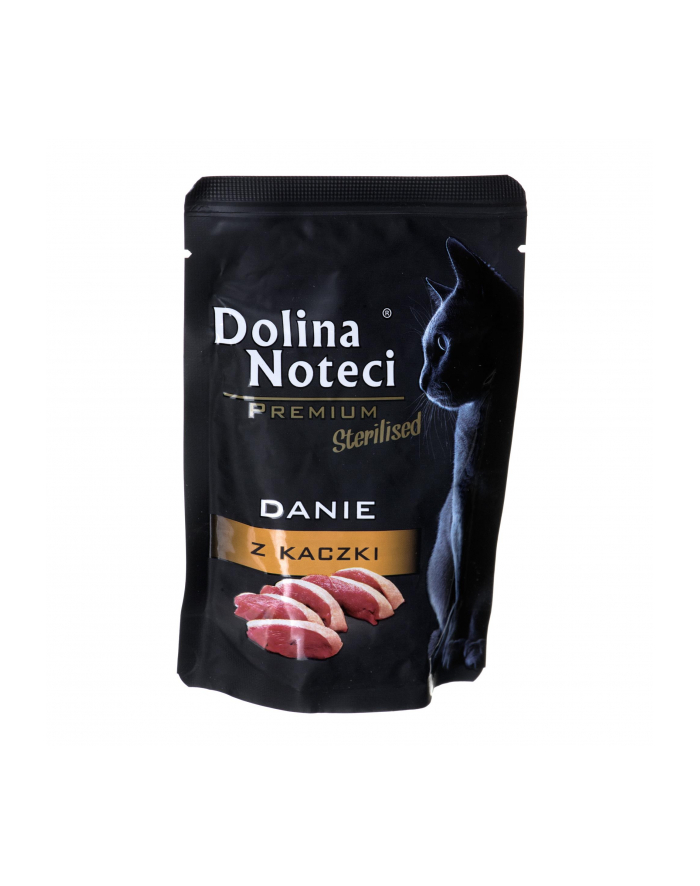 Karma DOLINA NOTECI Danie z kaczki koty sterilizowane (0 08 kg ) główny