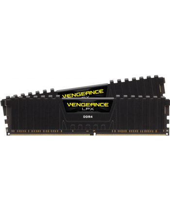 Zestaw pamięci Corsair Vengeance LPX CMK16GX4M2B3200C16 (DDR4 DIMM; 2 x 8 GB; 3000 MHz; CL16)