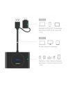 UGREEN HUB USB 30 + USB-C 31  4-PORTOWY CZARNY - nr 5