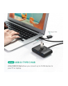 UGREEN HUB USB 30 + USB-C 31  4-PORTOWY CZARNY - nr 8