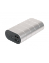Power Bank Verbatim 49572 (10000mAh; microUSB  USB typ A; kolor srebrny) - nr 1