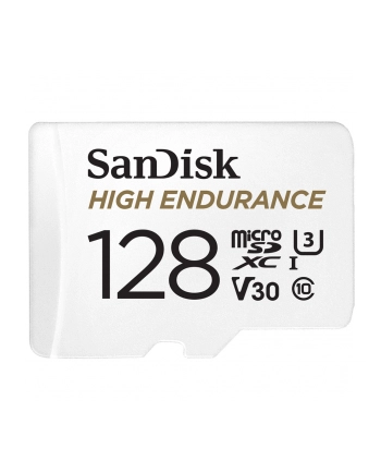 SanDisk 128GB High Endurance, memory card (white, Class 10, V3, U3)