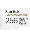 SanDisk 256GB High Endurance, memory card (white, Class 10, V3, U3) - nr 1