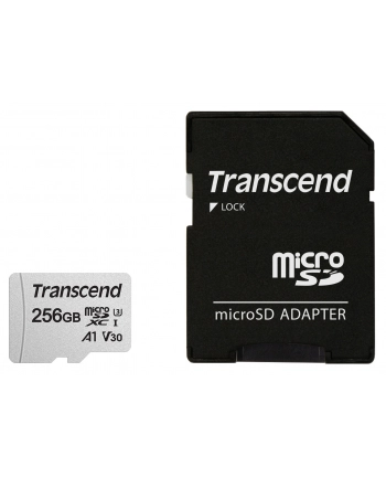 Transcend 300S 256 GB microSDXC, memory card (UHS-I U3, Class 10, V30, A1)