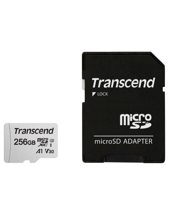 Transcend 300S 256 GB microSDXC, memory card (UHS-I U3, Class 10, V30, A1) główny